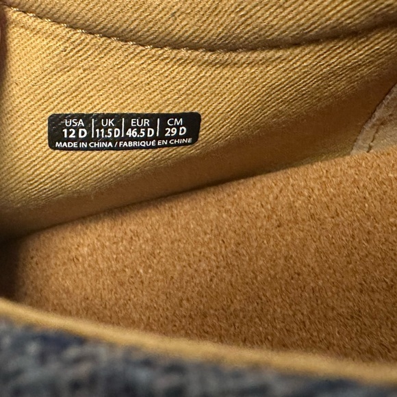 Revitalign "NWOT" Men's Orthotic Canvas Slip-Ons - Carefree Canvas Size 12 - Picture 8 of 11